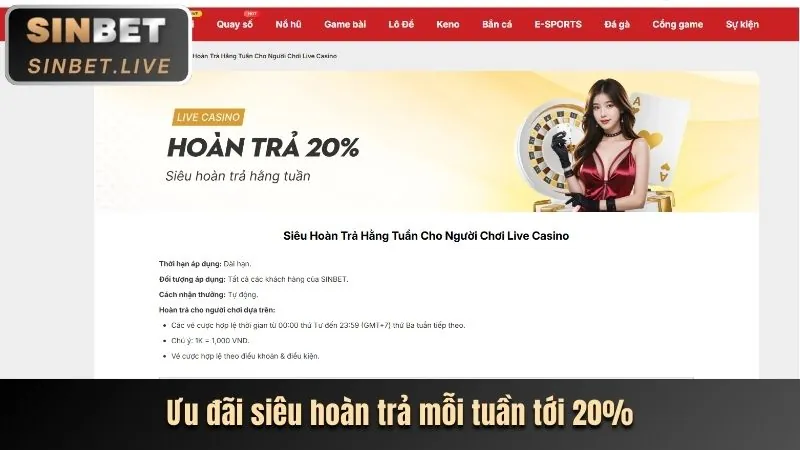 Thưởng chào mừng người chơi mới